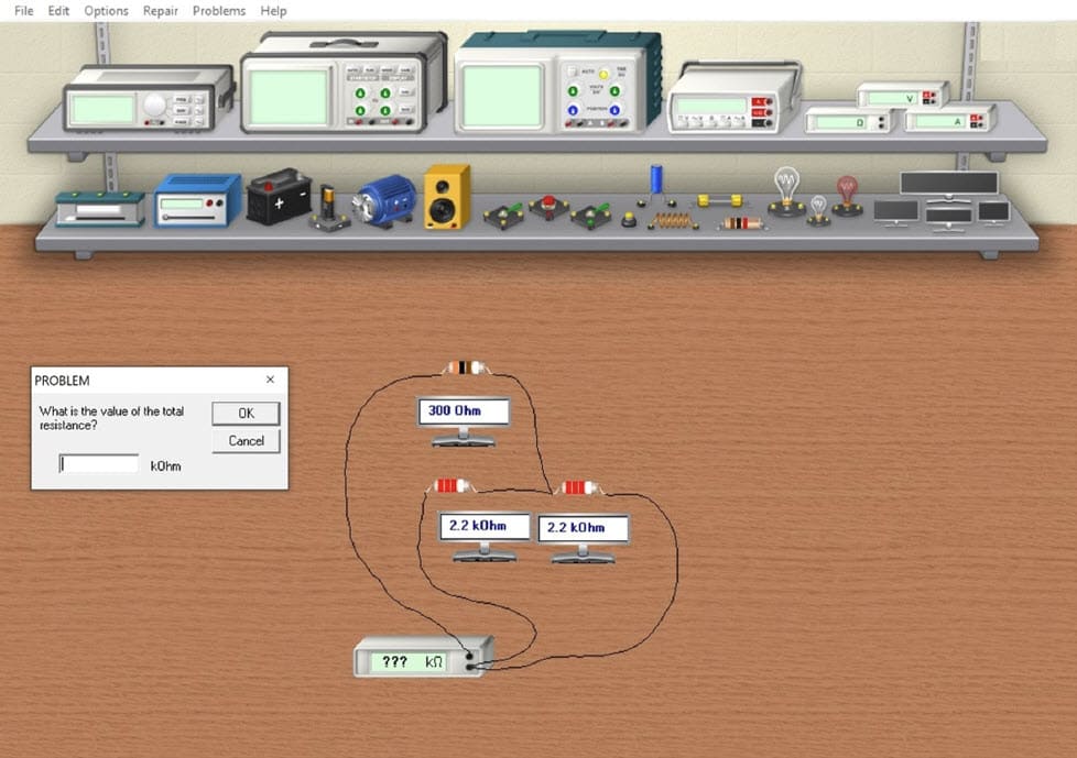 Electronics Virtual Lab