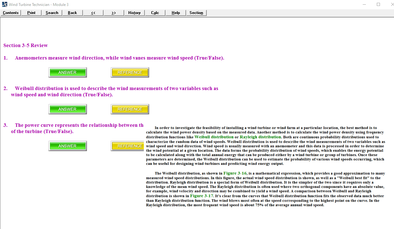 sample end of section question