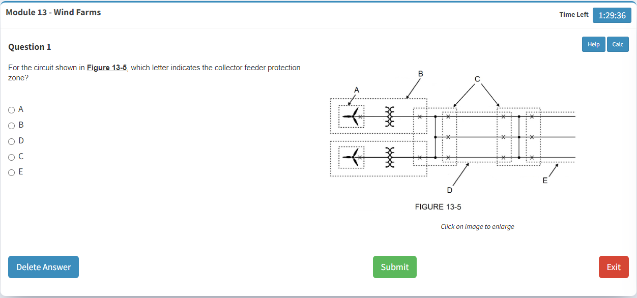 Sample exam question